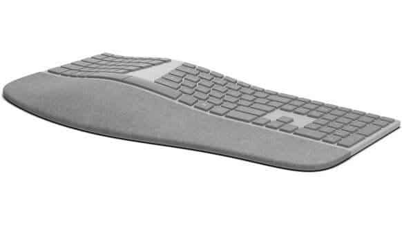 Microsoft Surface Ergonomic Keyboard thumb