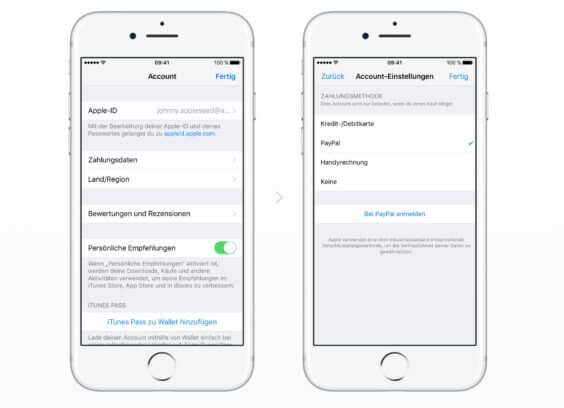 PayPal ab sofort als neue Zahlmethode | PayPal