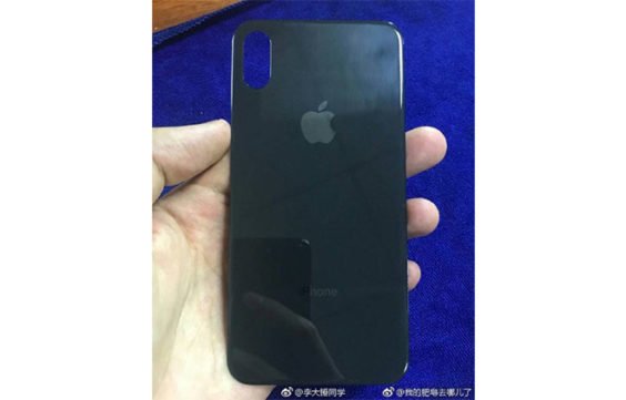 iPhone 8 Rückseite-Leak aus Weibo via appleinsider