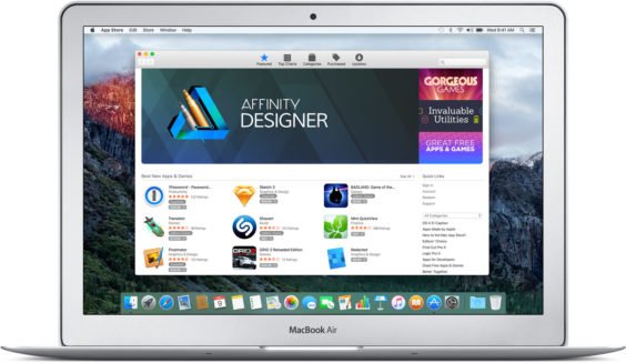Mac App Store, Bild: Apple