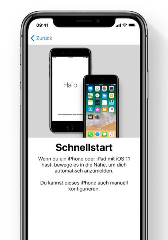 iOS 11-Schnellstart