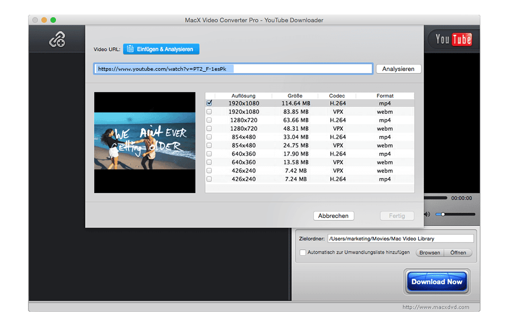 MacX Videoconverter Downloaden