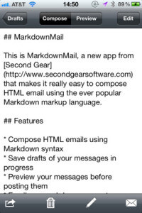 Markdown Mail