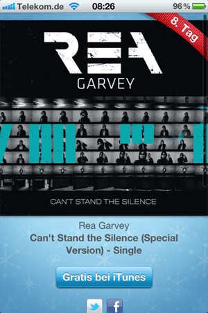 Rea Garvey - Cant Stand the Silence (Special Version) - Single