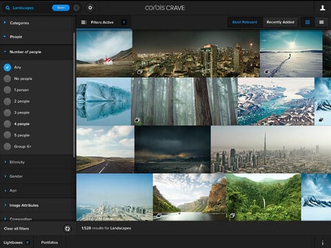 Vielzahl an verschiedenen Filtern