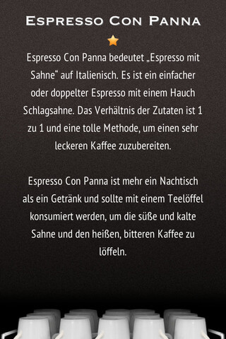 Ausführliche Erklärung zum Espresso Con Panna