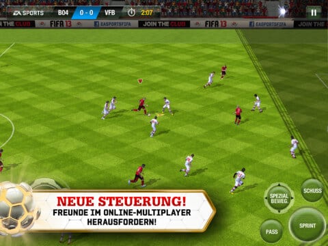 Fifa 13 mit neuer Steuerung