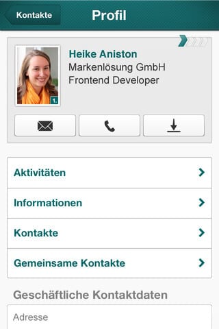 Geschäftskontakte über XING finden