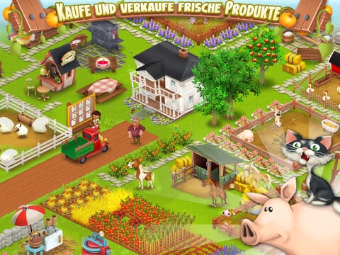 Hay Day - das unterhaltsame Farmer Spiel