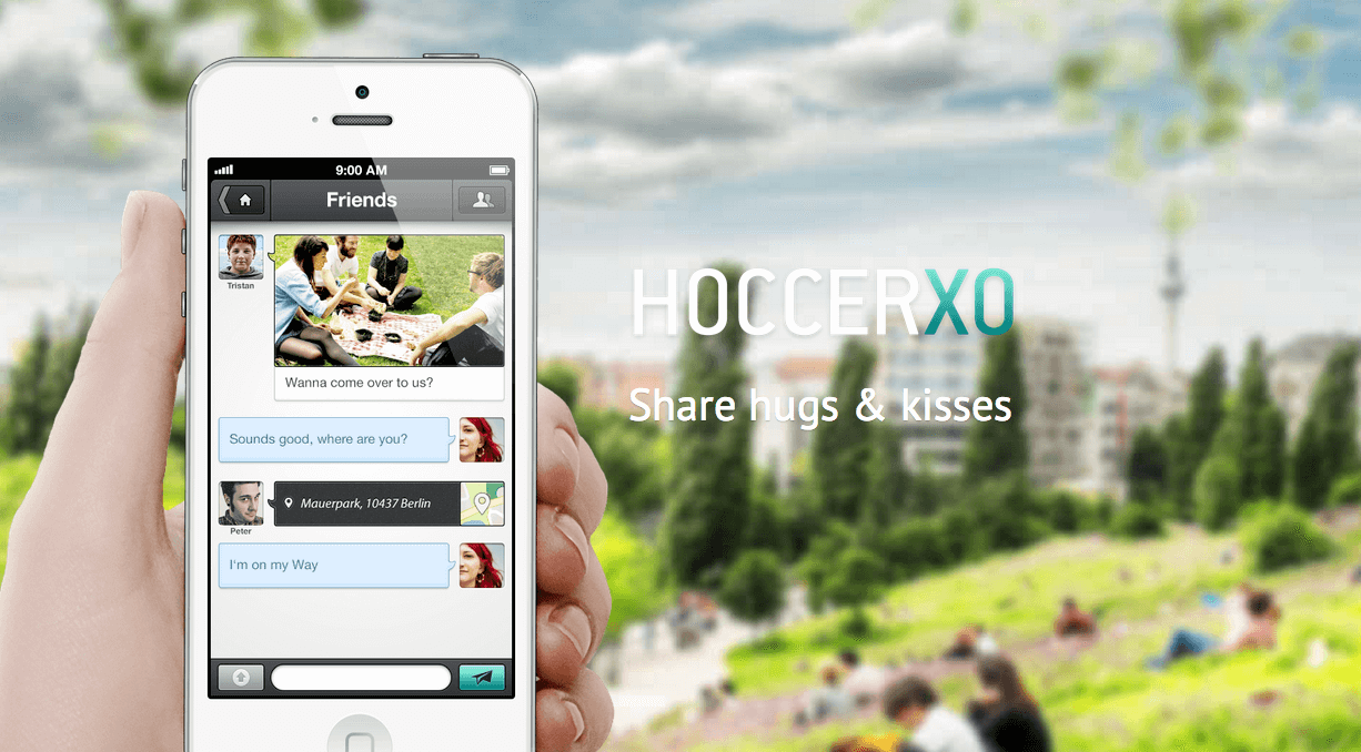 HOCCER XO - Der Messenger mit verschlüsselter Datenübertragung