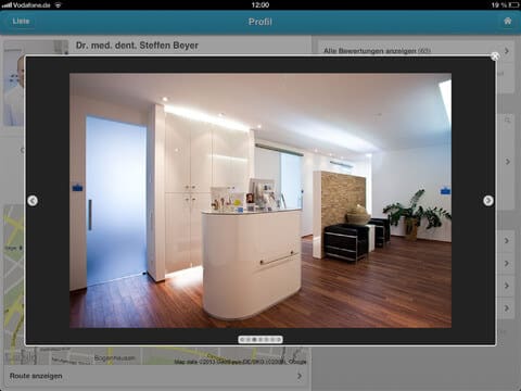 jameda für das iPad