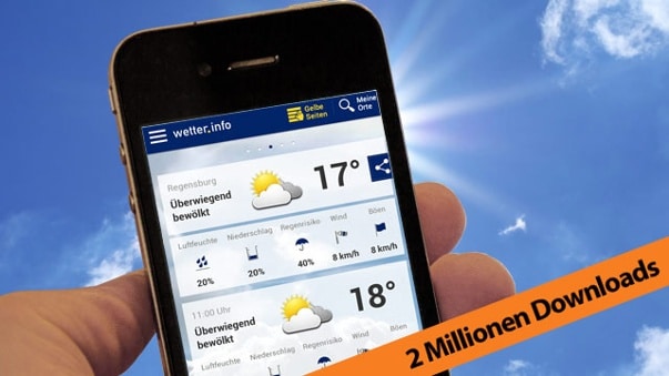 Millionen Menschen nutzen die wetter.info-App (Quelle: imago, thinkstock,t-online.de; Montage: t-online.de)