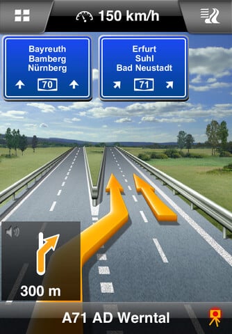 Navigon Europa mit neuer Bedienoberfläche