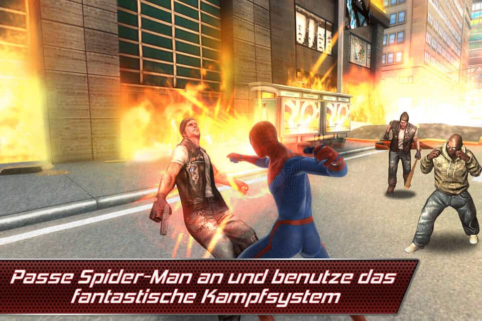 Spider Man und sein fantastisches Kampfsystem