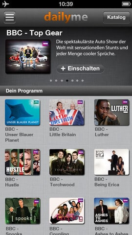 Übersicht der verschiedenen Serien