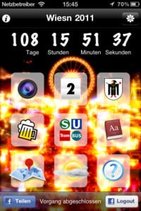 Wiesn 2011 - Die App zum Oktoberfest 2011