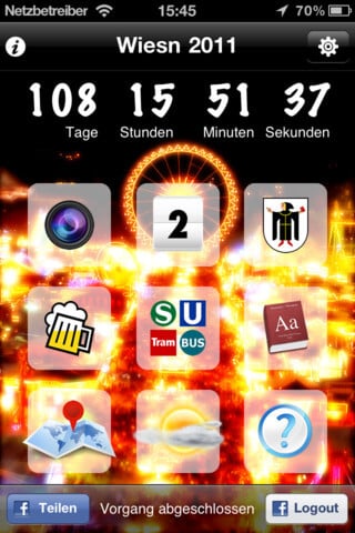 Wiesn 2011 - Die App zum Oktoberfest 2011