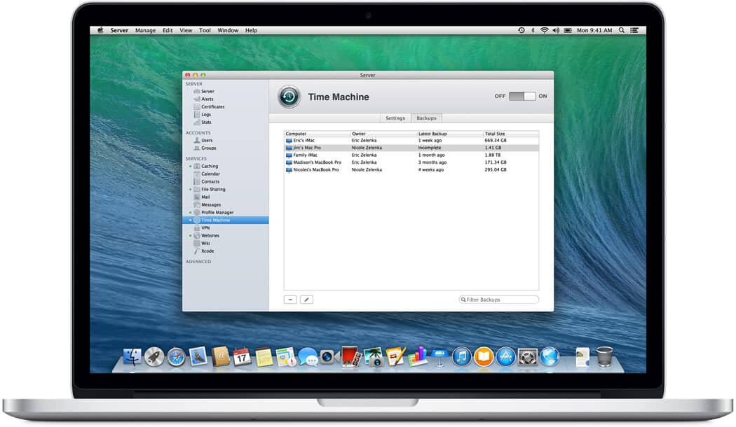 Screenshot am Mac