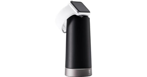 LeadTrend Apple Watch Stand Docking-Station für alle Apple Watch Modelle, universale Ladestation aus Aluminium und Silikon, Nightstand-Modus geeignet