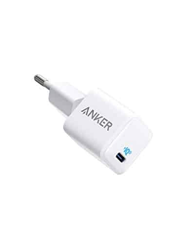 Anker Nano iPhone Ladegerät, 20W PIQ 3.0 kompaktes Ladegerät, PowerPort III USB-C Netzteil für iPhone 12/12 Mini/12 Pro/12 Pro Max, Galaxy, Pixel 4/3, iPad Pro, AirPods Pro, und mehr