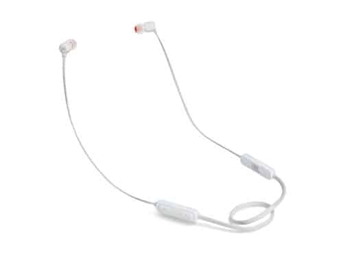 JBL Tune110BT In-Ear Bluetooth-Kopfhörer - Kabellose Ohrhörer mit integriertem Mikrofon - Musik Streaming bis zu 6 Stunden mit nur einer Akku-Ladung Weiß