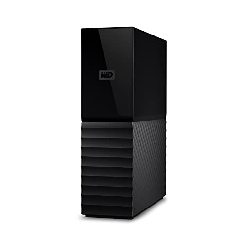 WD My Book 12 TB USB 3.0 Desktop-Festplatte mit Passwortschutz (Desktop-Speicher, Sicherungssoftware, Hardwareverschlüsselung, SuperSpeed USB)