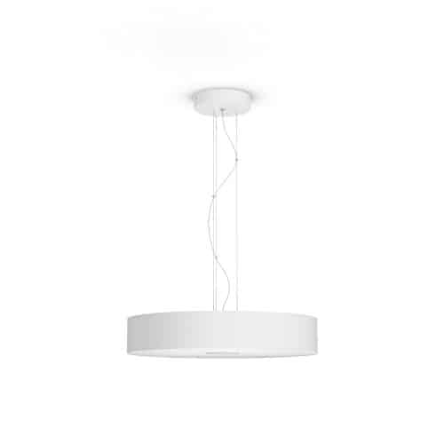 Philips Hue LED Pendelleuchte Fair inkl. Dimmschalter, dimmbar, alle Weißschattierungen, steuerbar via App, weiß, kompatibel mit Amazon Alexa (Echo, Echo Dot)