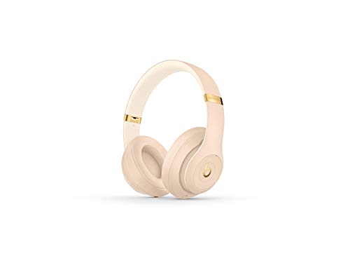 Beats Studio3 Over-Ear Bluetooth Kopfhörer mit Noise-Cancelling – Apple W1 Chip, Bluetooth der Klasse 1, aktives Noise-Cancelling, 22 Stunden Wiedergabe – Wüstensand