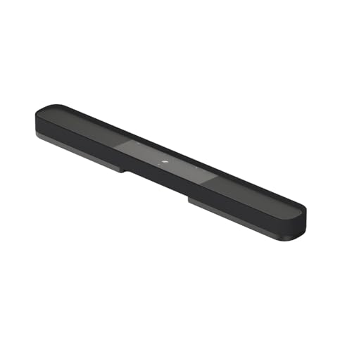 Sennheiser AMBEO Soundbar Plus für TV und Musik - EU-Stecker - 3D Surround Sound, virtuelles 7.1.4-Lautsprecher-Setup, eingebaute Dual Subwoofer und erweiterte Streaming-Anbindung