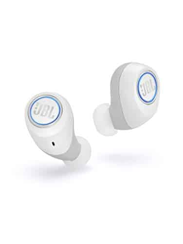 JBL Free X In Ear Bluetooth Kopfhörer - Wireless Headphones mit smarter Ladestation - Musik Streaming bis zu 24 Stunden Weiß
