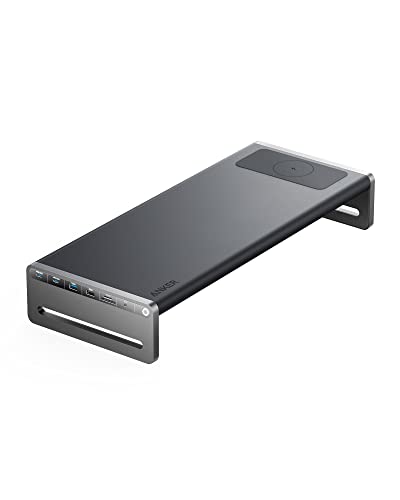Anker 675 USB-C Docking Station (12-in-1) mit 10 Gbps USB-C Anschlüssen, 4K@60Hz HDMI Bildschirm, kabellosem Ladegerät, für Lenovo ThinkPad, MacBook Pro M1 / M2, und weitere USB-C Geräte