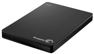 Seagate Backup Plus Slim 2 TB tragbare externe Festplatte (6,3 cm (2,5 Zoll) USB 3.0, PC und Mac) schwarz