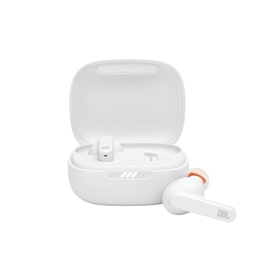 JBL Live Pro+ TWS – Kabellose In-Ear-Kopfhörer mit Noise Cancelling - Weiß – Bis zu 28 Stunden Akkulaufzeit – Inkl. Ladebox