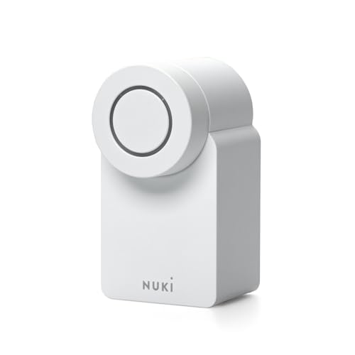 Nuki Smart Lock Go (2025) mit Bluetooth, WLAN & Matter, elektronisches Türschloss macht Smartphone zum Schlüssel & ermöglicht schlüssellosen Zutritt, smartes Schloss zum Nachrüsten ohne Zylindertausch