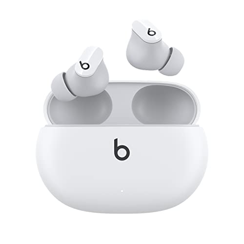 Beats Studio Buds – Komplett kabellose Bluetooth In-Ear Kopfhörer mit Noise-Cancelling – schweißbeständige, kompatibel mit Apple und Android, Bluetooth der Klasse 1, integriertes Mikrofon – Weiß