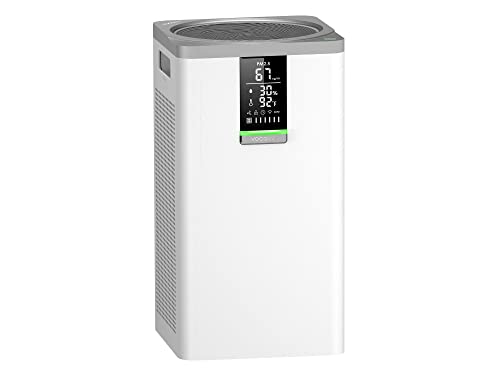 VOCOlinc Smart Air Purifier | Sprachsteuerung mit Apple HomeKit, Alexa, Google | 5,1-Zoll-Display |