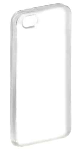 AmazonBasics IPH5060115WDB TPU-Schutzhülle mit Bildschirmschutz für iPhone 5 (Transparent)