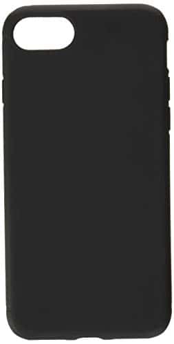 EasyAcc Hülle Case für iPhone 7 / iPhone 8, Schwarz TPU Telefonhülle Matte Oberfläche Handyhülle Schutzhülle Schmaler Telefonschutz Kompatibel mit das iPhone 7/8 4.7''