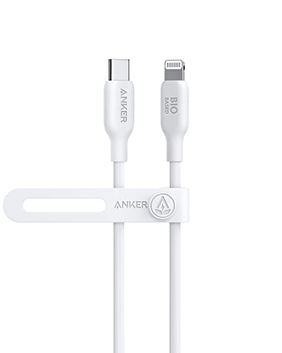 Anker USB C auf Lightning Kabel, 541 Cable, MFi-zertifiziert, Schnellladekabel aus Biomaterial, Kompatibel mit iPhone 13 13 Pro 12 11 X XS XR 8 Plus (Ohne Netzteil)