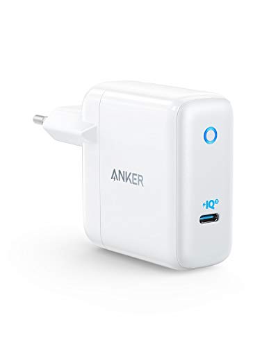 Anker PowerPort Atom III 60W PowerIQ 3.0 & GaN Power Delivery kompaktes USB-C-Ladegerät, kompatibel mit MacBook Pro/Air, iPad Pro, iPhone XR/XS/Max/8, Galaxy, Pixel