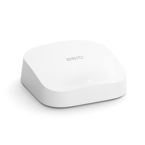 Amazon eero Pro 6 Tri-Band-Mesh-WiFi-6-System mit integriertem Smart Home-Hub von Zigbee | 1er-Set
