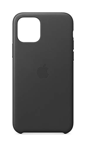 Apple Leder Case (für iPhone 11 Pro) - Schwarz - 5.8 Zoll