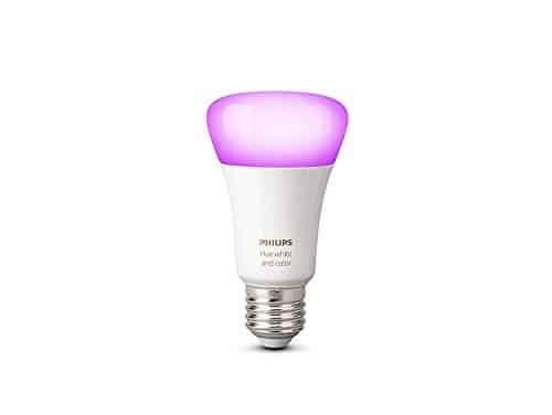 Philips Hue White & Color Ambiance E27 LED Lampe Erweiterung, 3. Generation, dimmbar, bis zu 16 Millionen Farben, steuerbar via App, kompatibel mit Amazon Alexa (Echo, Echo Dot) - 9.5W