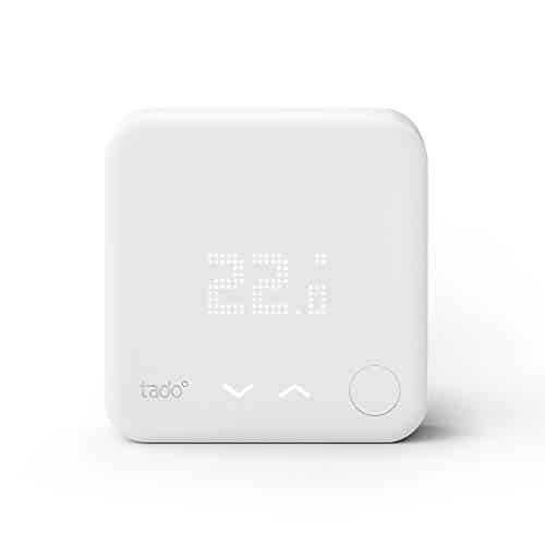 tado° Smartes Thermostat (Zusatzprodukt Raumthermostat für Einzelraumsteuerung, intelligente Heizungssteuerung)
