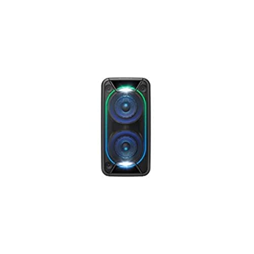 Sony GTK-XB90 Leistungsstarkes One Box Soundsystem (Extra Bass, Bluetooth, NFC, USB, Lichteffekte, bis zu 16 Stunden Akkulaufzeit) Schwarz