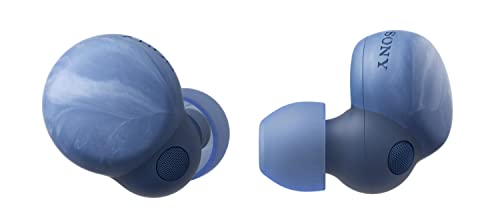 Sony LinkBuds S Truly Wireless Noise Cancelling Headphones - Bluetooth® Multipoint Connection - Bis zu 20 Stunden Akkulaufzeit mit Ladecase - Optimiert für Alexa - Integriertes Mikrofon – Earth Blue