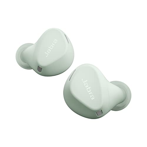 Jabra Elite 4 Active In Ear Bluetooth Earbuds - True Wireless Kopfhörer mit sicherem Sitz, 4 eingebauten Mikrofonen, aktiver Geräuschunterdrückung und anpassbarer HearThrough Funktion - Mintgrün