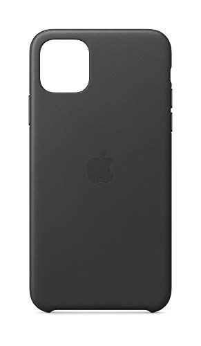 Apple Leder Case (für iPhone 11 Pro Max) - Schwarz - 6.5 Zoll