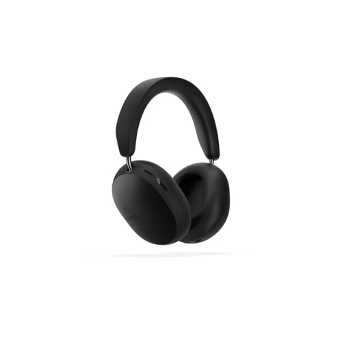 Sonos Ace - Kabelloser Bluetooth-Kopfhörer mit Geräuschunterdrückung - Bis zu 30 Stunden Akkulaufzeit - Spatial 3D Audio - Dynamic Head Tracking - Schwarz