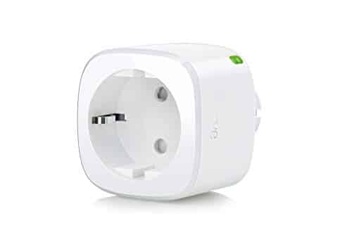 Eve Energy - Smarte Steckdose (deutsche Markenqualität), TÜV zertifiziert, Verbrauchsmessung, integrierte Zeitpläne, schaltet Geräte Ein & Aus, keine Bridge nötig, BLE, Smart Plug (Apple Homekit)